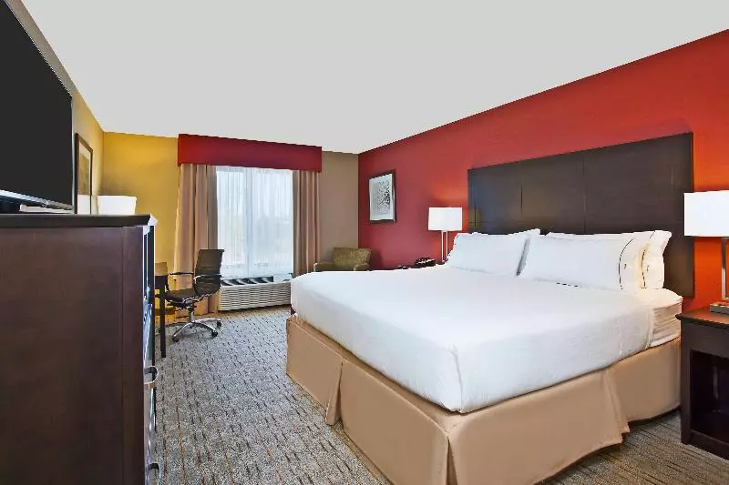 キングサイズベッドのスタンダードルーム, Holiday Inn Express & Suites Springfield, An Ihg