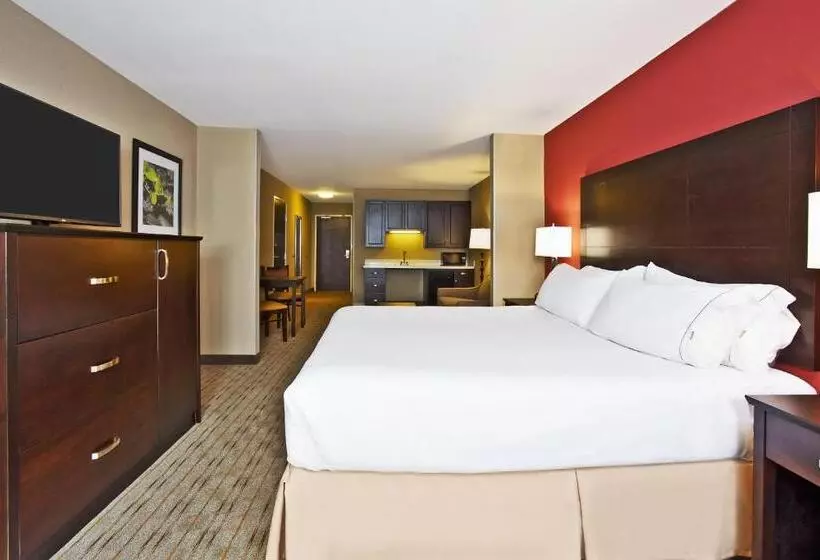 キングサイズベッドのスイートルーム, Holiday Inn Express & Suites Springfield, An Ihg
