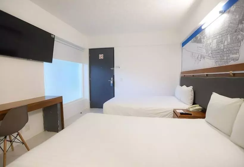 ２ダブルベッドのスタンダードルーム, Tryp By Wyndham Chetumal