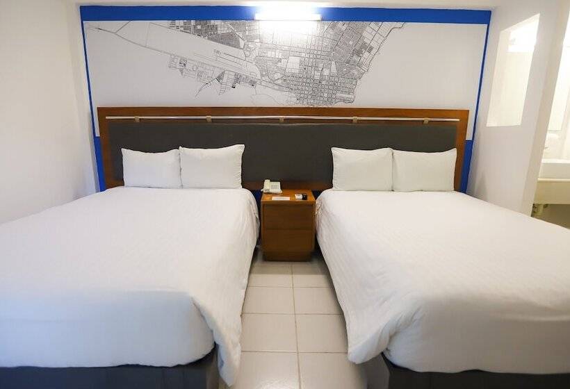 ２ダブルベッドのスタンダードルーム, Tryp By Wyndham Chetumal