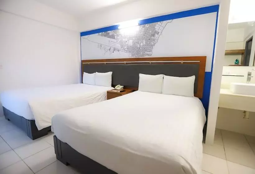 ２ダブルベッドのスタンダードルーム, Tryp By Wyndham Chetumal