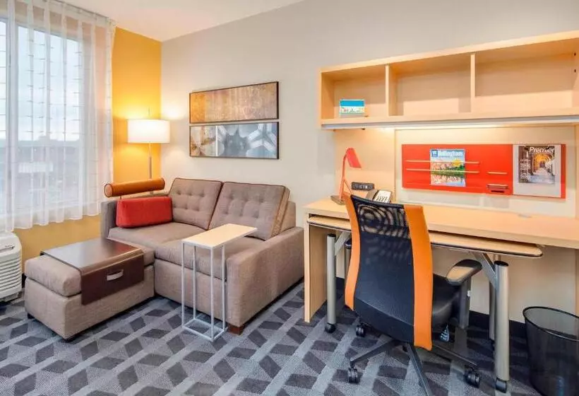 キングサイドベッドのスタンダードワンルーム, Towneplace Suites By Marriott Bellingham