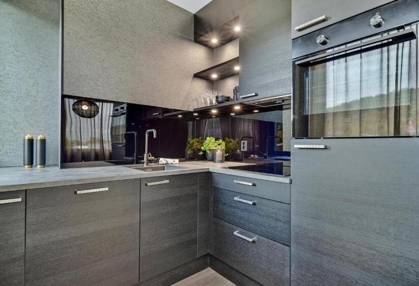 آپارتمان 1 خوابه همکف, Origo Leilighetshotell  øvre Storgate 5