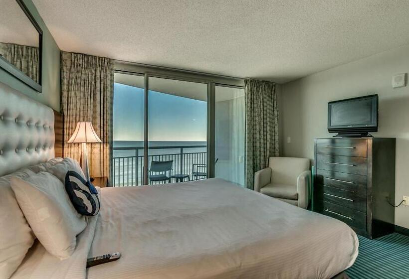סוויטת 2 חדרי שינה, Stunning Ocean Front 2bedroom In Heart Of Myrtle Beach New 50 Smart Tv