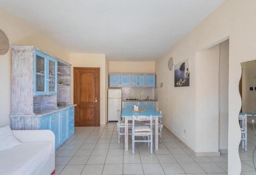 침실 1개 바다 전망 아파트, Residence A Golfo Di Marinella A 450 Mt Dal Mare