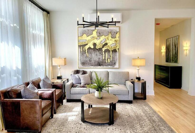 １ベッドルームのデラックスアパートメント, The Bank Hotel Deadwood