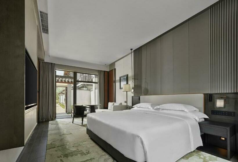 스탠다드 룸 킹사이즈 침대, Homm Huzhou Xisai Shan