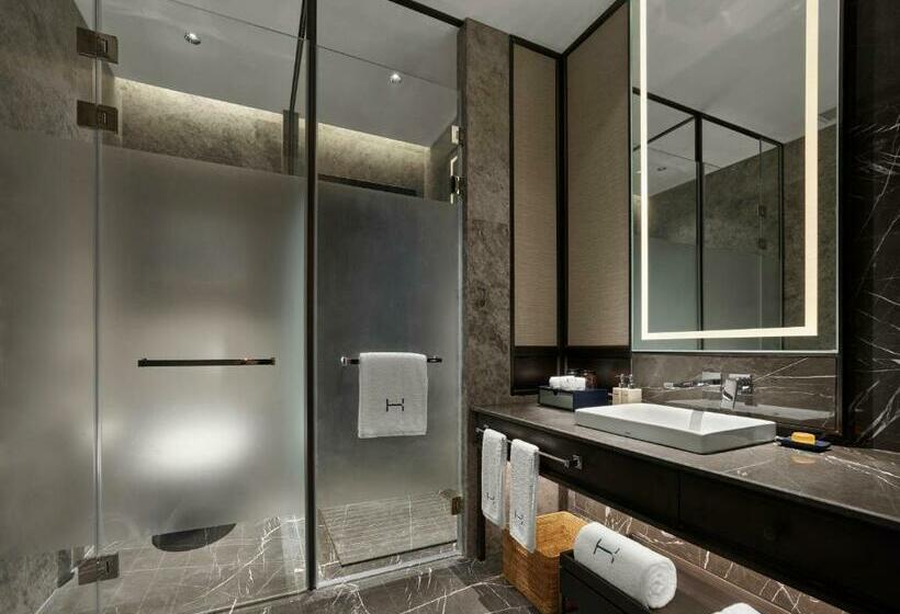 스탠다드 룸 킹사이즈 침대, Homm Huzhou Xisai Shan