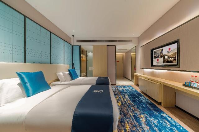 Номер Стандарт, Echarm Hotel Foshan Guangfo Road Jiaokou Metro Station