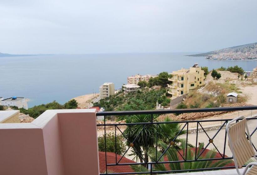 オーシャンビュースタンダードルームバルコニー付き, Panorama Sarande