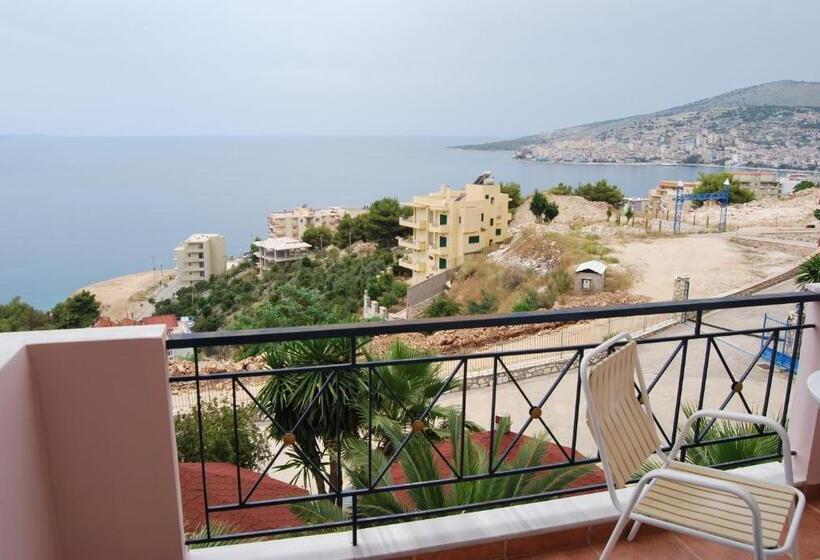 オーシャンビュースタンダードルームバルコニー付き, Panorama Sarande