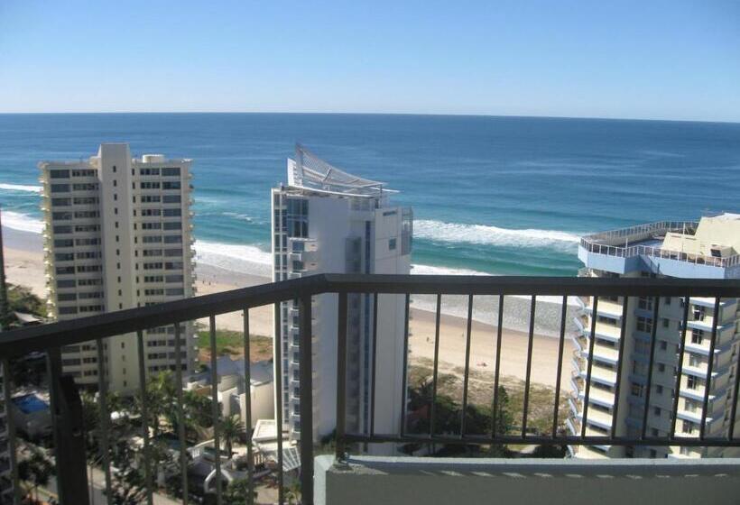 침실 1개 바다 전망 아파트, Surfers Century Oceanside Apartments