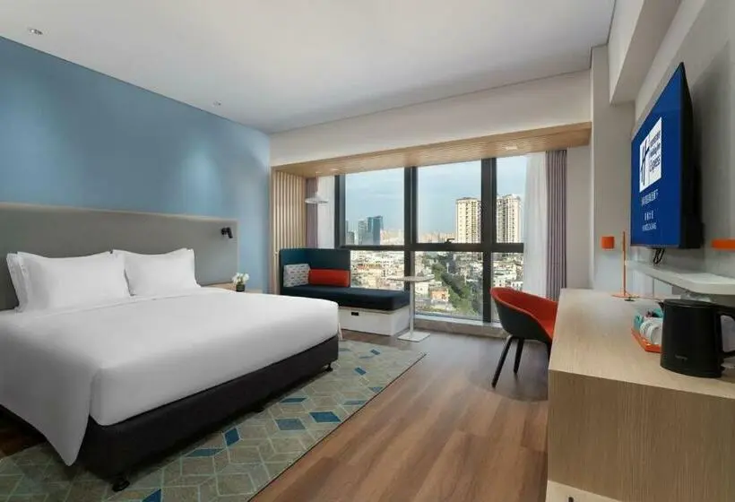 キングサイズベッドのスタンダードルーム, Holiday Inn Express Shunde Daliang, An Ihg