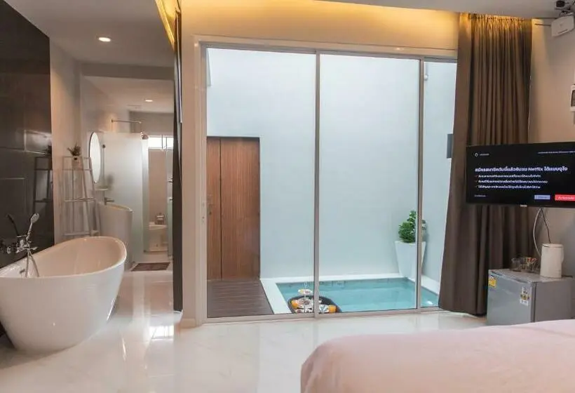 Standard-huone King-vuode, Pvilla