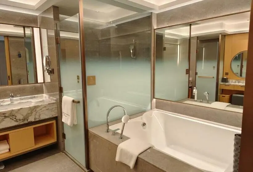 ガーデンビューデラックスルーム, Wyndham Grand Zhaoqing Downtown