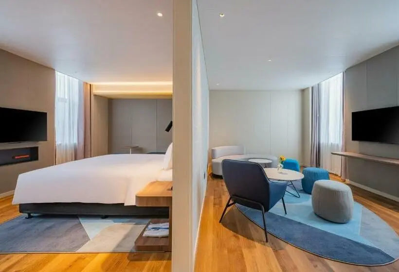 キングサイズベッドのスタンダードルーム, Holiday Inn Express Taiyuan High Tech Zone, An Ihg
