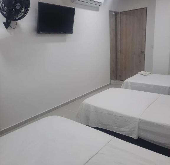 스탠다드 트리플 룸, Mar Del Caribe