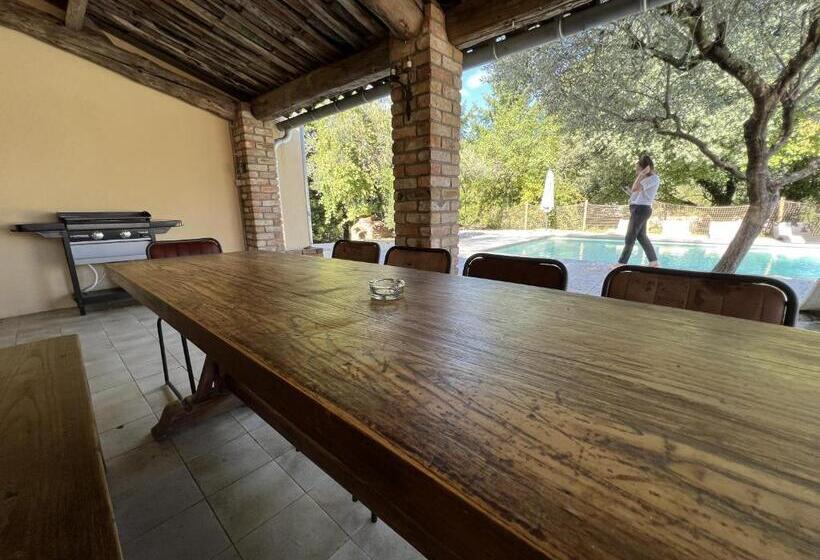 בית, חדר שינה 1, Demeure Du Dragon 5 Chambres Piscine  10 Lits   Personnes