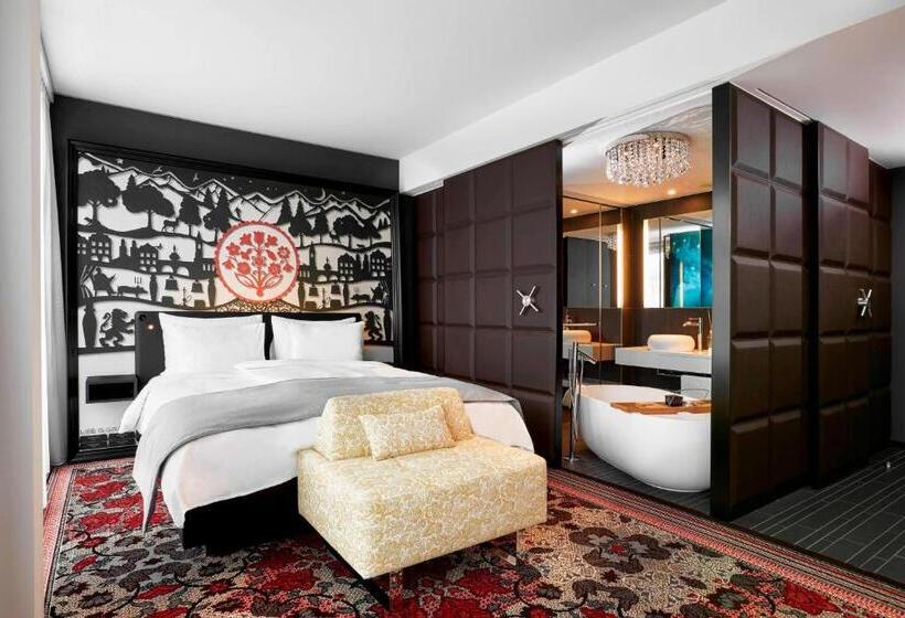 اتاق لوکس با تخت بزرگ, Kameha Grand Zurich, Autograph Collection