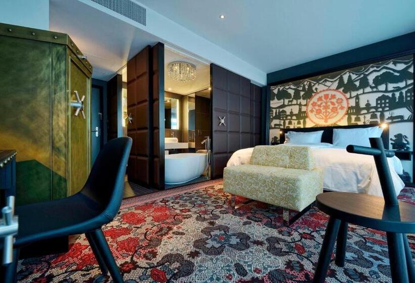 اتاق لوکس با تخت بزرگ, Kameha Grand Zurich, Autograph Collection