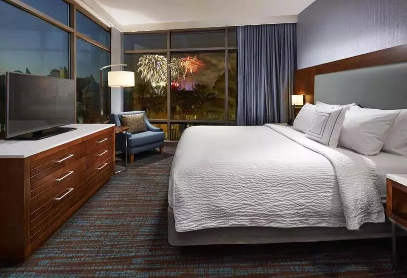 キングサイドベッドのスタンダードワンルーム, Springhill Suites By Marriott At Anaheim Resort Area/convention Center