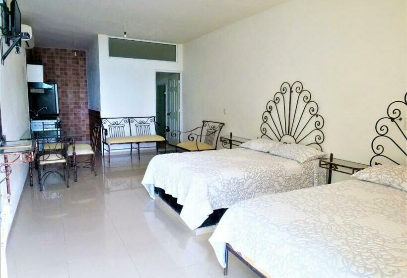 إستديو قياسى مطل على حمام السباحة, Dubai De Miramar