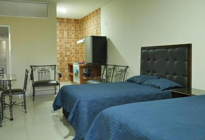 إستديو قياسى مطل على حمام السباحة, Dubai De Miramar