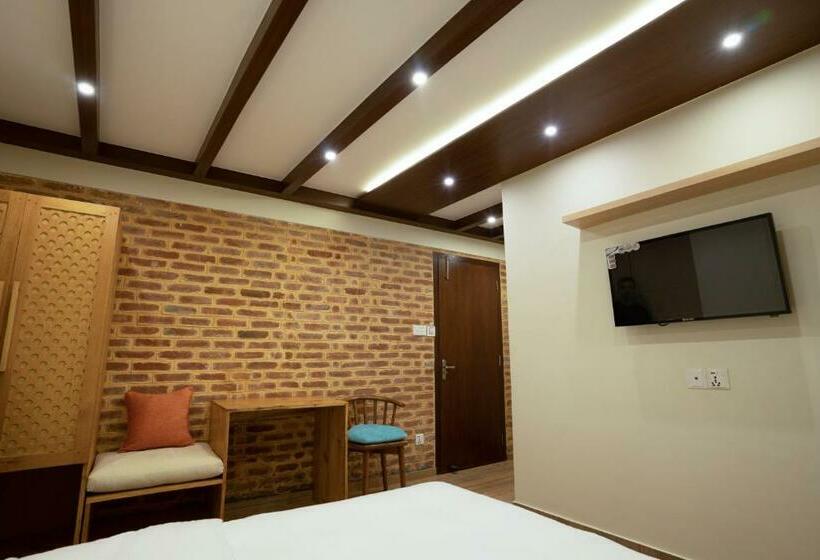 Standardzimmer Kingsize Bett, Karuna Hotel Patan Kathmandu