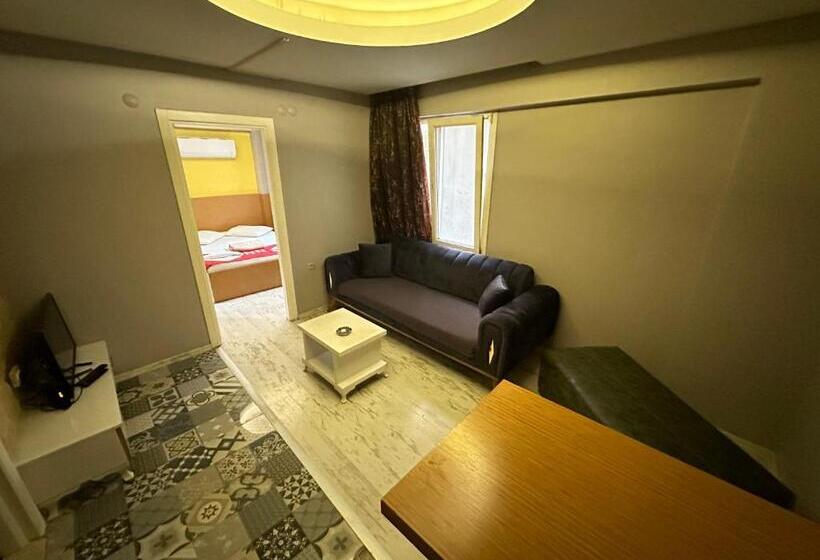 带1个卧室的公寓, Onn Pansiyon Arka Cephe