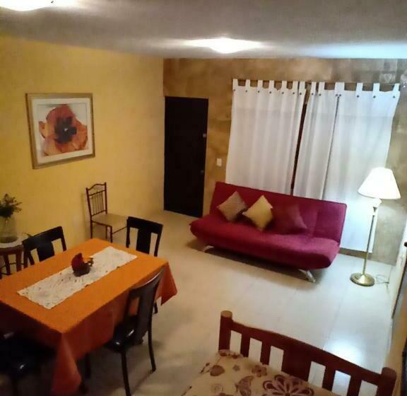 آپارتمان 1 خوابه با چشم‌انداز باغ, La Casa Rosa Guanajuato