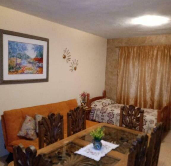 آپارتمان 1 خوابه همکف, La Casa Rosa Guanajuato