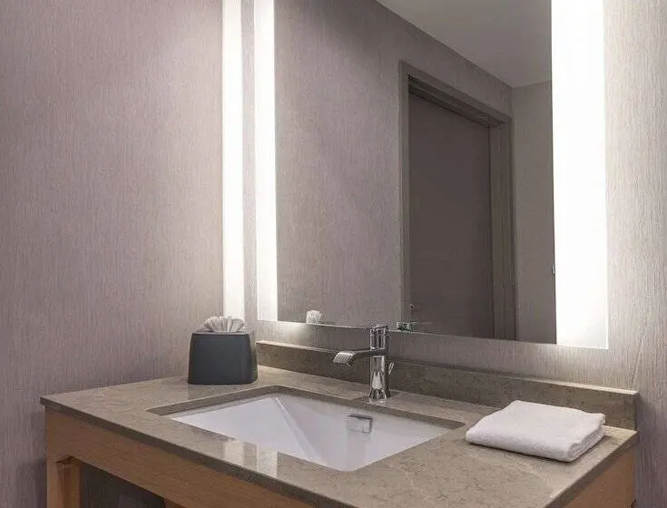 身障者適用クイーンサイズベッドルーム, Hyatt Place Newark Silicon Valley