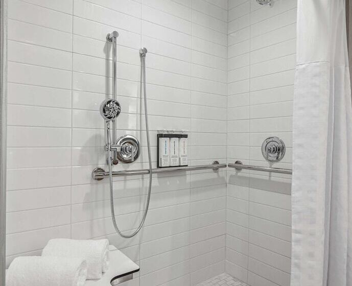 残疾人使用的带特大床的标准间, Hyatt Place Newark Silicon Valley