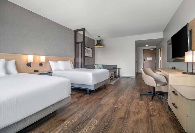 残疾人使用的带特大床的标准间, Hyatt Place Newark Silicon Valley