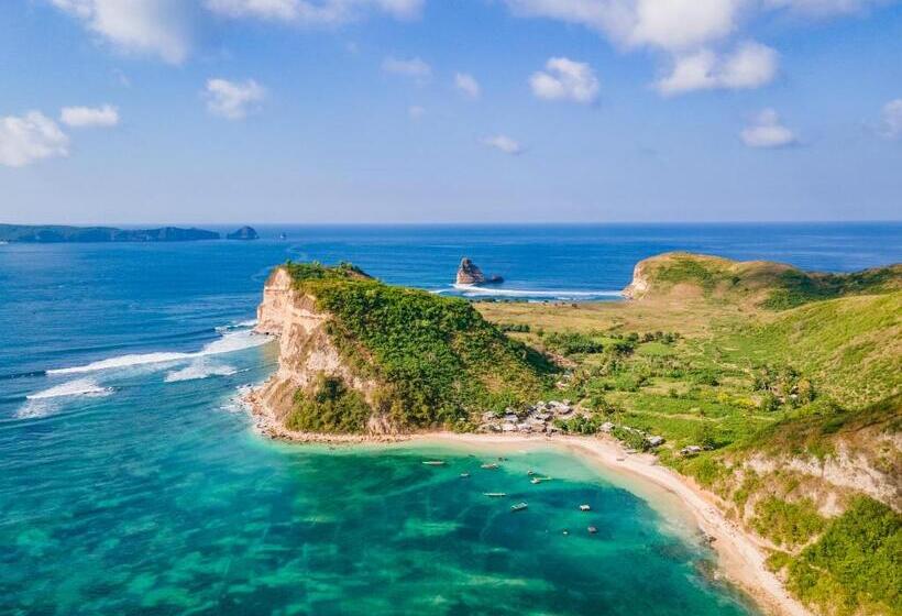 וילת חדר שינה 1 עם נוף לים, Inlight Lombok Beach Hotel New Year Offer