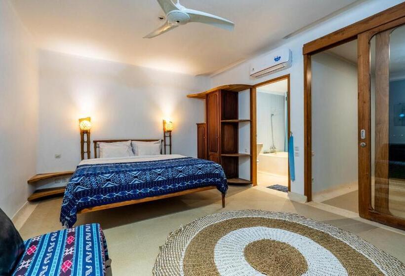 וילה דלוקס חדר שינה 1, Inlight Lombok Beach Hotel New Year Offer