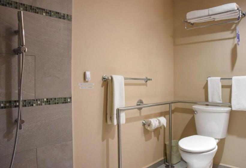 适合残疾人士使用的带超级大床的标准间, Holiday Inn Express And Suites Celaya, An Ihg