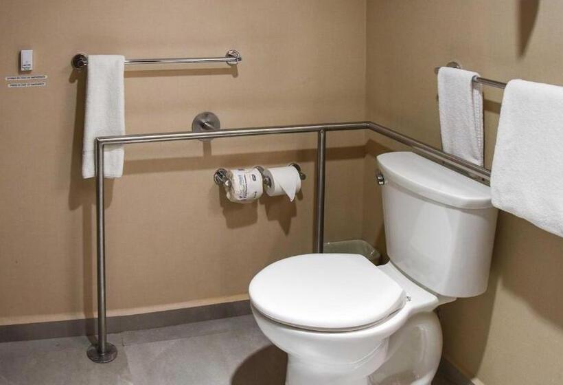 适合残疾人士使用的带超级大床的标准间, Holiday Inn Express And Suites Celaya, An Ihg