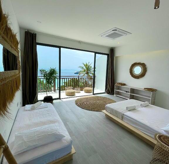 سوییت با چشم‌انداز دریا, Samura Panorama Guest House