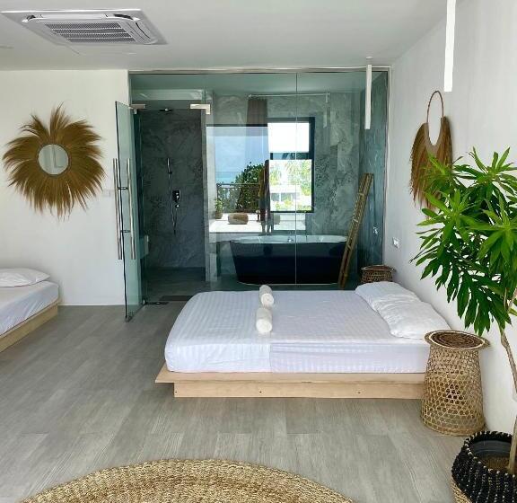 Deluxe Suite Sea View, Samura Panorama Guest House