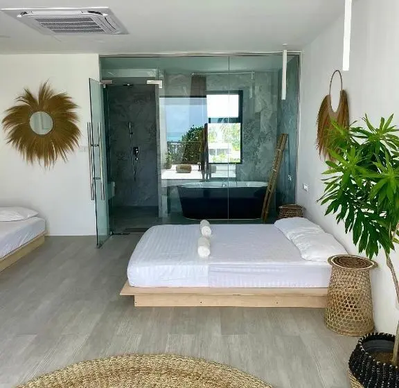 Deluxe Suite Sea View, Samura Panorama Guest House