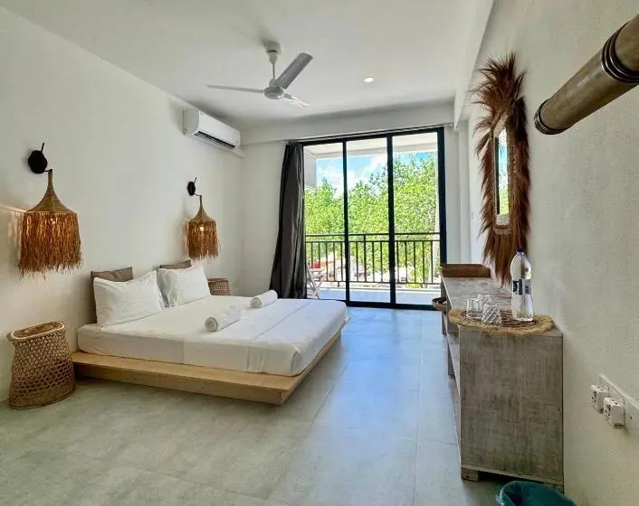 اتاق استاندارد با چشم‌انداز دریا, Samura Panorama Guest House