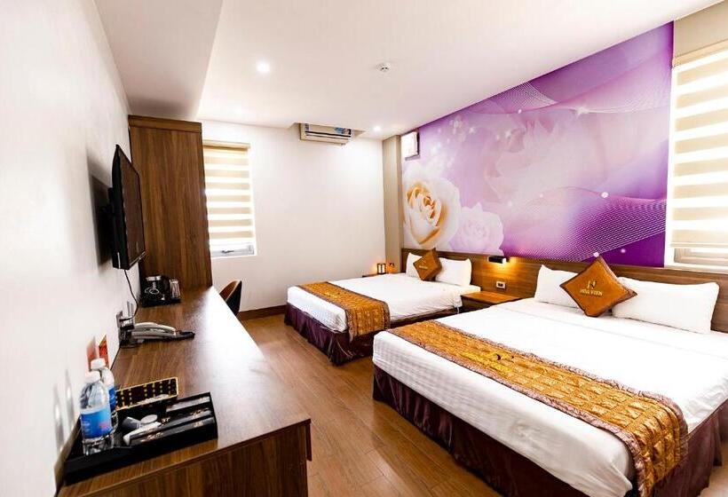 اتاق استاندارد چهار تخته, Hoa Viên Hotel Suối Khoáng Kim Bôi