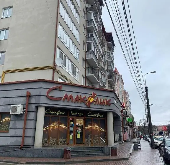 Huoneisto 1 Makuuhuone, центр. вул. с. крушельницької. 2 кімнати