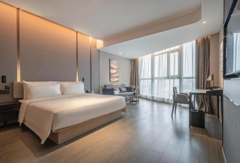 디럭스 룸, Atour Hotel Nanjing Jiangbei New District University Of Technology