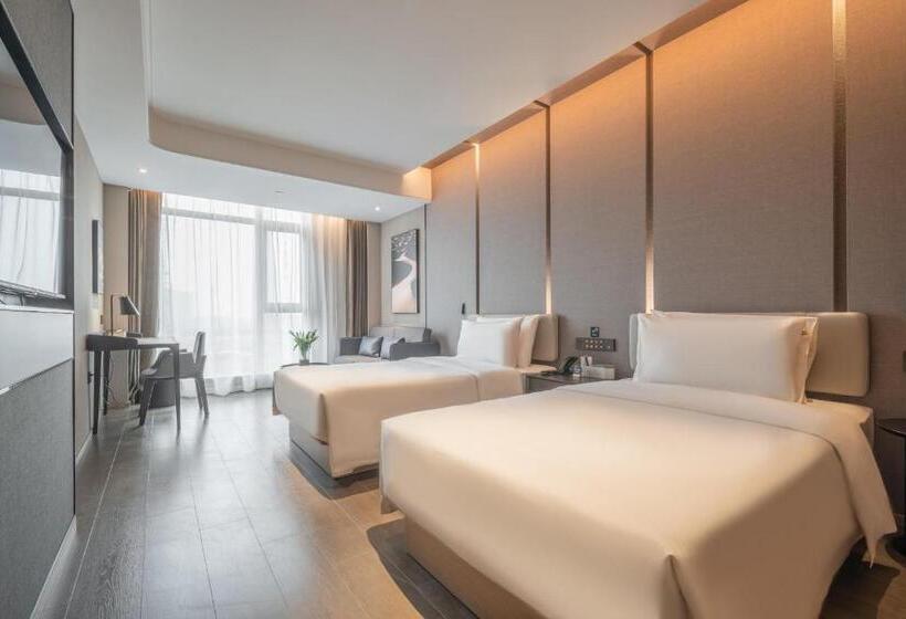 디럭스 룸, Atour Hotel Nanjing Jiangbei New District University Of Technology