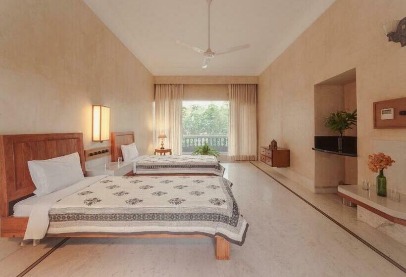 デラックスルーム, Pushkarorganic   Lux Farm Resort With Pool