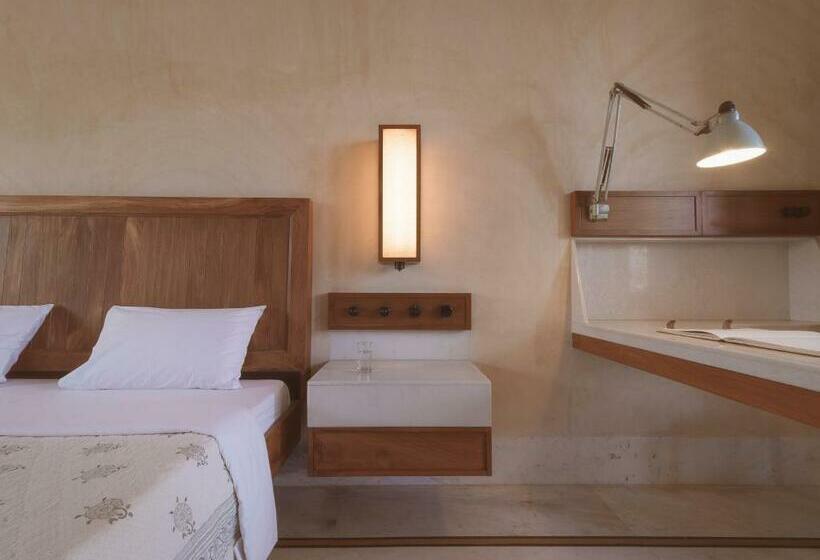 デラックスルーム, Pushkarorganic   Lux Farm Resort With Pool