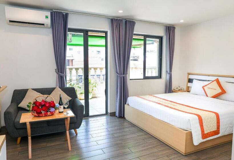 סטודיו סטנדרט עם מרפסת, Warm Ways Hotel & Serviced Apartments