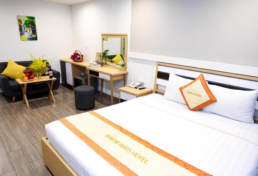 חדר דלוקס עם מיטת קינג, Warm Ways Hotel & Serviced Apartments